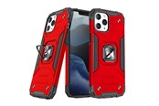 Mobile - Covers & Cases - Wozinsky Ring Armor case for iPhone 14 Pro Max armored cover magnetic holder ring red - 9145576265611