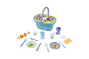 Rollek - Smoby Stitch Picnic Basket with Accessories 19pcs - 7600312510