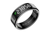 Smart ring - Colmi R12 Smart Ring - 21.6 mm - Size 12 - Black - R12 Black 12