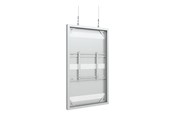 Väggfäste, AV-Möbel - Multibrackets M Pro Series enclosure - for digital signage panel - slim medium - white - Max 40 kg - recommended for 65" - 7340234810376