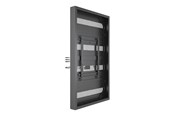Väggfäste, AV-Möbel - Multibrackets M Pro Series enclosure - for digital signage panel - high brightness HD - black RAL 9005 - Max 50 kg - recommended for 75" - 7340234810956