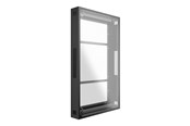 Väggfäste, AV-Möbel - Multibrackets M Pro Series enclosure - low profile - for flat panel - with frame - black - Max - recommended for 46" - 7340234811496