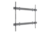 Väggfäste, AV-Möbel - Multibrackets M Pro Series mounting kit - single side - for LCD display - fixed - black - Max 150 kg - recommended for - 7340234811021
