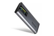 Hårddisk, tillbehör - AXAGON USB-C 10 Gbps Display Box for NVMe / SATA M.2 SSD - EEM2-SD2
