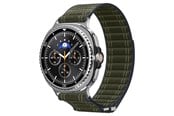 Smartwatch - Accessories - Spigen Fabric Band (hook-and-loop) - green - Samsung Galaxy Watch 8 46mm/44mm/40mm - AMP10154