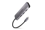 USB Hub - AXAGON SuperSpeed USB-C Hub USB Hub - USB 3.2 - 5 porte - Silver - HMC-5