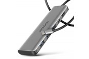 USB Hub - AXAGON SuperSpeed USB-C Hub USB Hub - USB 3.1 - 5 porte - Silver - HMC-5H