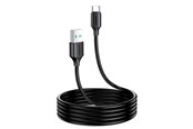 USB-kabel - Joyroom  Long-Lasting Series A9 USB-A / USB-C 3A cable 2m - black - S-UC027A9 2m black