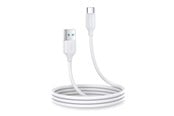 USB-kabel - Joyroom Long-Lasting Series A9 USB-A / USB-C 3A cable 1m - white - S-UC027A9 1m white