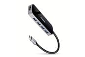 USB Hub - AXAGON SuperSpeed USB-C Hub USB Hub - USB 3.2 - 6 porte - Svart - HMC-6H4A