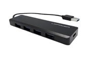 USB Hub - LC Power LC-HUB-U3-4-V2 - hub - 5 ports USB Hub - 5 porte - Svart - LC-HUB-U3-4-V2