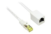 Nätverkskabel - Alcasa electronik Good Connections RNS patch extension cable - 50 cm - white - Vit - 0.5m - 8070VR-005W