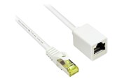 Nätverkskabel - Alcasa electronik Good Connections RNS patch extension cable - 1 m - white - Vit - 1m - 8070VR-010W