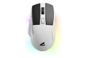 Mus - Sharkoon SKILLER SGM50W - Mouse - Optic - 6 knappar - Vit - 4044951040247
