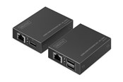 Repeatrar, förstärkare, broar och transceivers - DIGITUS HDMI KVM Extender Set 4K/30Hz - DS-55357