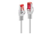 Nätverkskabel - Lindy Basic patch cable - 30 cm - white - Vit - 0.3m - 47380