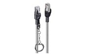 Nätverkskabel - Lindy patch cable - 2 m - grey - Grå - 2m - 47604