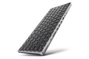 Tangentbord - AXAGON USB-C 9-in-1 Keyboard HUB - Tysk - Svart - HMC-KB-GE