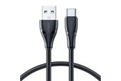 USB-kabel - Joyroom Surpass Series A11 USB-A / USB-C 3A Cable 1.2 m - Black - S-UC027A11B