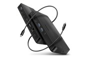 USB Hub - AXAGON Dual 4K Display 12-in-1 USB4 40 Gbps HUB USB Hub - 12 porte - Svart - HMC-U4