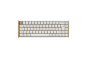 Tangentbord - Keychron K6 HE SE Wireless Tri-Mode - Gaming Tangentbord - Nordisk - Vit - K6H-Q1-BO