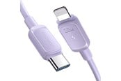 USB-kabel - Joyroom Multi-Color Series A14 USB-C / Lightning 20W Cable 1.2 m - Purple - S-CL020A11P