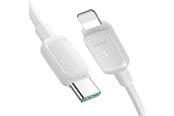 USB-kabel - Joyroom Multi-Color Series A14 USB-C / Lightning 30W cable 1.2 m - white - S-CL020A111W