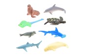 Figure - Johntoy Animal World - Sea Animals Playset 8pcs. - 26214