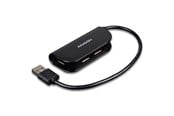 USB Hub - AXAGON 2.0 USB-A Hub USB Hub - USB 2.0 - 4 porte - Svart - HUE-X4B