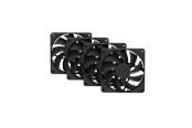 Chassi fläkt - HYTE FA12 FAN (Pitch Black) - 4-pack - Chassi fläkt - 120mm - Svart - 28 dBA - FAN-HYTE-FA12-BB-4