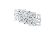 Chassi fläkt - HYTE FA12 FAN (Snow White) - 4-pack - Chassi fläkt - 120mm - Vit - 28 dBA - FAN-HYTE-FA12-WW-4