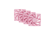 Chassi fläkt - HYTE FA12 FAN - (Strawberry Milk / Pink) 4-pack - Chassi fläkt - 120mm - Rosa - 28 dBA - FAN-HYTE-FA12-SM-4