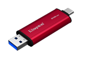 SSD - Kingston Dual Portable SSD - 512GB - Extern SSD - Svart - USB 3.2 Gen 2 - SPSD/512GB