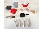 Lekkök och tillbehör - Ecoiffier 100% Chef Pans and Cookware 19dg. - 10991