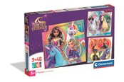 Pusselspel - Clementoni Puzzle Unicorn Academy - 3x48pcs. Golv - 25325