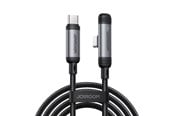 USB-kabel - Joyroom S-A56 EnjoyX Series 90° USB-C - USB-C cable 60W 1.2m - black - S-A56_CC