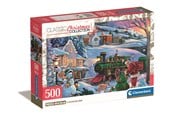 Pusselspel - Clementoni Christmas Train Puzzle - 500 pieces Golv - 35566