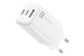 Strömförsörjning - CELLULAR line ACHUSB3GAN65WTABW - power adapter - QC / PD portable - 65 Watt Strömförsörjning - 65 Watt - ATX - 80 Plus - ACHUSB3GAN65WTABW
