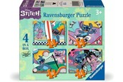Pusselspel - Ravensburger Disney Stitch 4-Pack - 12004030