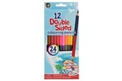 Skriv- och ritverktyg - Hobby Mate Crayons 12 pcs. double = 24 colors - 150027