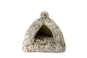 Katter - Kitty Play Katt-igloo Brun 40cm - 16465