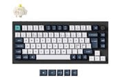 Tangentbord - Keychron Q1 MAX 75% Knob Wireless Tri-Mode QMK/VIA - Gateron Jupiter Banana - ND - Tangentbord - Nordisk - Svart - Q1M-M4-BO