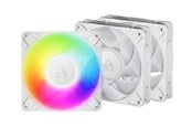 Chassi fläkt - Arctic P12 Pro A-RGB - case fan - with cable splitter - Chassi fläkt - 120mm - Vit - ACFAN00326A