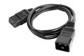 Strömkabel (extern) - Gembird Cablexpert - power extension cable - IEC 60320 C20 to IEC 60320 C19 - 1.5 m - PC-189-C19