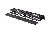 Rack chassis - Lanberg - rack cable organiser - plastic type A - 1U - AK-1703-B