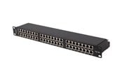 Nätverks tillbehör - Lanberg patch panel - 1U - 19" - PPSA-1048-B