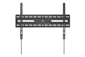 Väggfäste, AV-Möbel - Gembird mounting kit - fixed - for LCD display - fine texture black - Max 75 kg - recommended for 86" - WM-86F-01