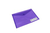 Fickor, Omslag & Register - SPREE Envelope C4 plastic.12 pcs. clear. PURPLE - 76120