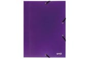 Fickor, Omslag & Register - SPREE Elastic folder PP C4 LILLA - 75608