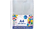 Fickor, Omslag & Register - CENTRUM Plastic pocket A4 40 micron 100 pcs. - 80231